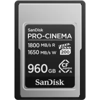   SanDisk Pro-Cinema CFexpress Type A 960GB memóriakártya (1800/1650 MB/s sebesség) (00226860)