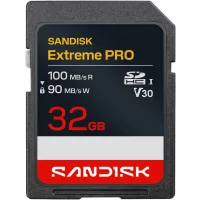   SanDisk SDHC Extreme PRO 32GB U3 V30 (UHS-I) memóriakártya (100/90 MB/s) (00226961)