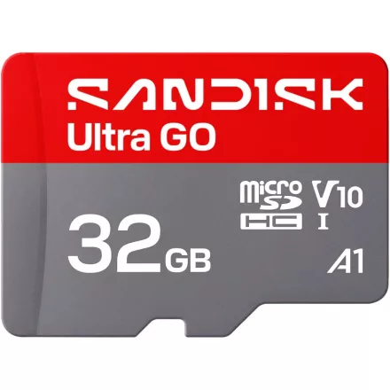 SanDisk Ultra GO microSDHC 32GB U1 V10 A1 (UHS-I) memóriakártya (120MB/s)  (00226977)