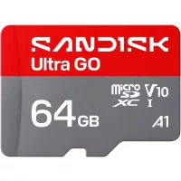   SanDisk Ultra GO microSDXC 64GB U1 V10 A1 (UHS-I) memóriakártya (140MB/s)  (00226978)
