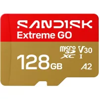   SanDisk Extreme GO microSDXC 128GB U3 V30 A2 (UHS-I) memóriakártya (240/120 MB/s) (00226991)