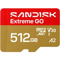   SanDisk Extreme GO microSDXC 512GB U3 V30 A2 (UHS-I) memóriakártya (240/160MB/s)  (00226993)