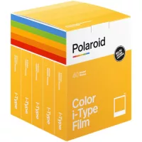   Polaroid színes i-Type film, fotópapír fehér kerettel (40 db)