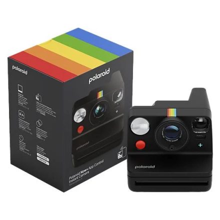 Polaroid Now+ Gen3  instant fényképezőgép (fekete)