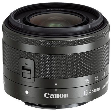 Canon EF-M 15-45mm f/3.5-6.3 IS STM (grafit) (használt)