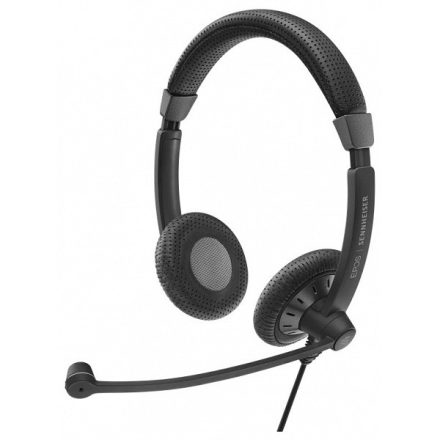 Epos-Sennheiser SC 75 USB MS Binaurális USB és 3,5mm jack csatlakozós headset (Skype for Business)