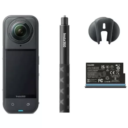 Insta360 X5 360° kamera, Starter Bundle (fekete)