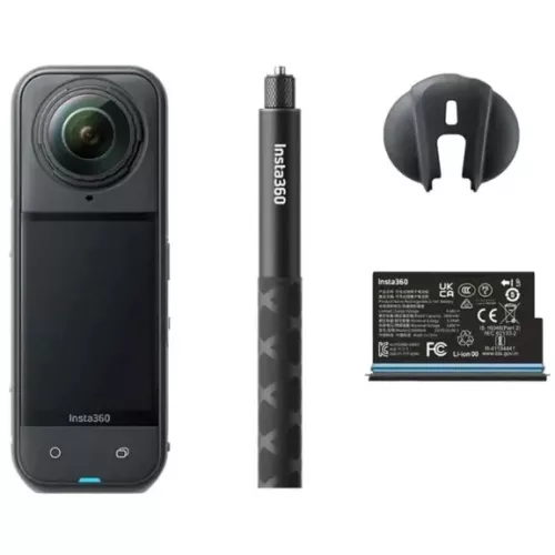 Insta360 X5 360° kamera, Starter Bundle (fekete)