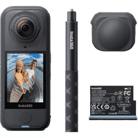Insta360 X4 Air 360° kamera, Starter Bundle (fekete)
