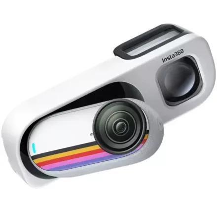 Insta360 GO 3S akciókamera, Retro Bundle Special Edition Canvas White (128GB)