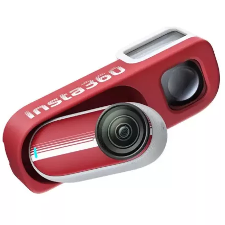 Insta360 GO 3S akciókamera, Retro Bundle Special Edition Classic Red (128GB)