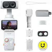   Insta360 Luna Ultra gimbal kamera, Creator Bundle Stellar White (fehér)