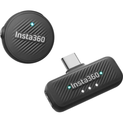   Insta360 Mic Air vezeték nélküli adó- és vevőkészlet (1 TX + 1 RX) (2.4 GHz)