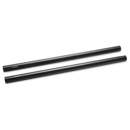 SmallRig Hard Anodizing Aluminum Alloy Pair of 15mm Rods (M12-12inch) (1053)