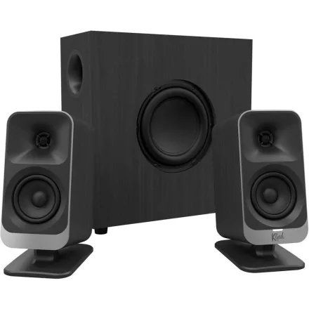 Klipsch ProMedia Lumina 2.1 Computer Gaming System mélynyomóval és beépített RGB fényeffektekkel