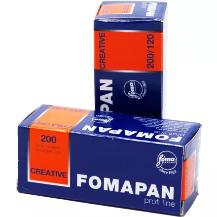 Fomapan 200 120/12 fekete-fehér rollfilm