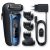 Braun 60-B1500s Wet&Dry borotva utazótokkal és 1 tartozékkal (kék) (10AS010014)