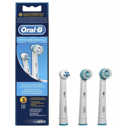 Oral-B OD17 Ortho Care kit pótfej csomag (fogszabályzó barát) (3db) (10PO010229)