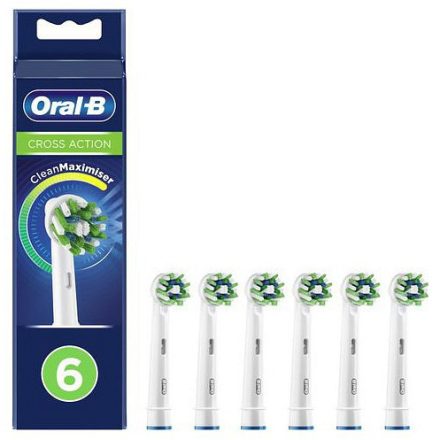 Oral-B EB50-6 Cross Action Rainbow fogkefe pótfej (6db) (10PO010335)
