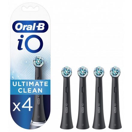 Oral-B iO Clean Black fogkefefej (4db) (10PO010353)