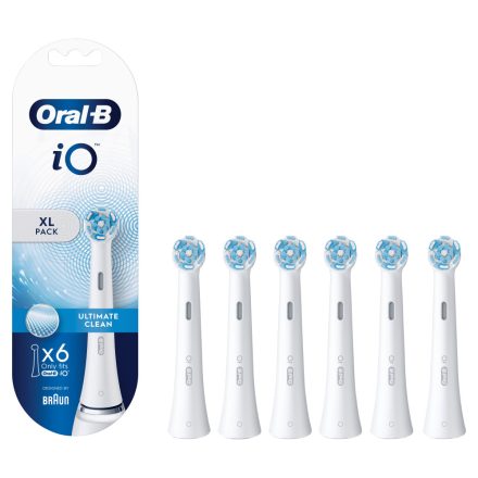 Oral-B iO Ultimate Clean fogkefefej XL Pack (6db) (10PO010365)