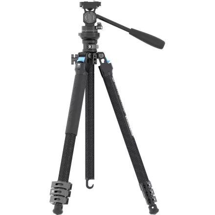 Sirui L-224FL karbon szálas videós állvány szett KV-5 fejjel
