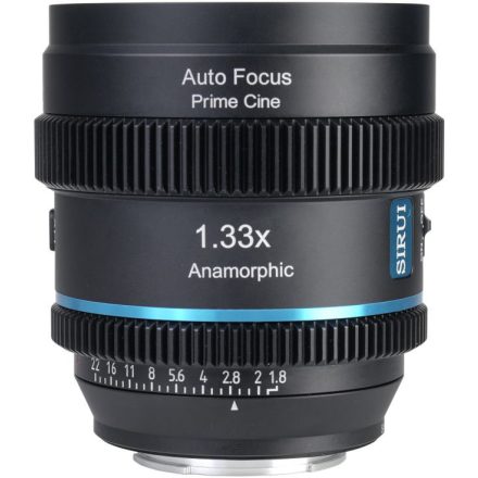 Sirui 20mm T1.8 1.33x S35 AF Anamorf objektív (kék becsillanás) (Fujifilm X)