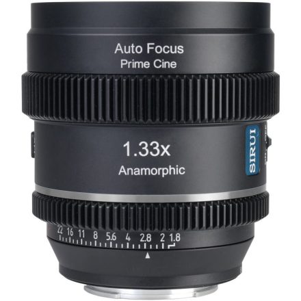 Sirui 20mm T1.8 1.33x S35 AF Anamorf objektív (semleges becsillanás) (Fujifilm X)