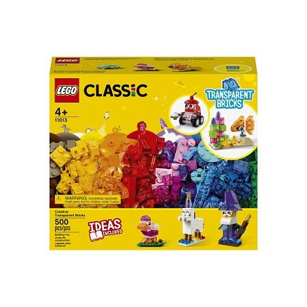 LEGO Classic Kreatív áttetsző kockák (11013)
