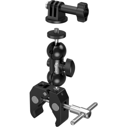SmallRig Crab-Shaped Clamp Kit with Ballhead Magic Arm (1138B)