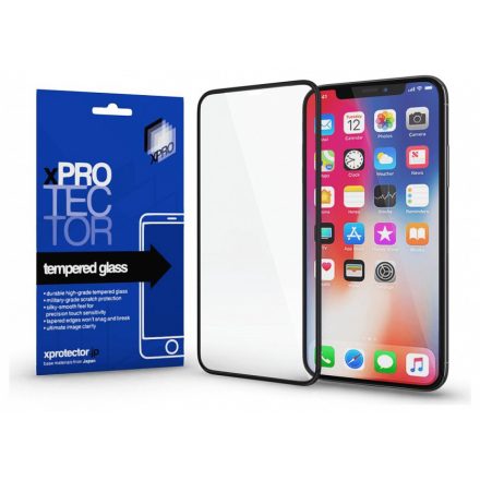 Xprotector Xiaomi Mi Note 10 Tempered Glass full 3D Black (FG) kijelzővédő