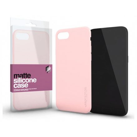 Xpro Case Xiaomi Mi 10T Lite ultra vékony szilikon matte tok (rózsaszín)