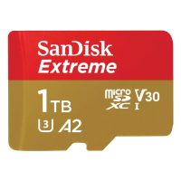   SanDisk Extreme microSDXC 1TB 190MB/s A2 Class 10 UHS-I V30 U3 + adapter