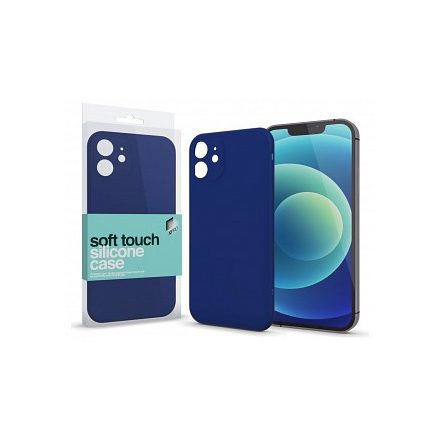 Xpro Case Apple Iphone 11 Pro Max Soft Touch szilikon slim tok (sötétkék)