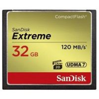SanDisk Extreme CF 32GB (120MB/s-85MB/s) (124093)