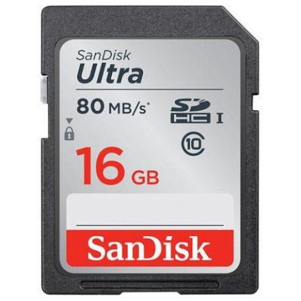 SanDisk Ultra SDHC 16GB (80MB/s) (class 10) (139766)