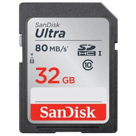 SanDisk Ultra SDHC 32GB (80MB/s) (class 10) (139767)