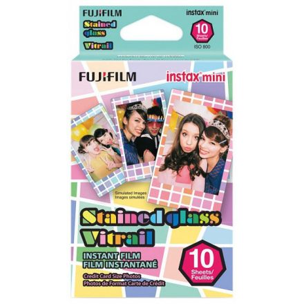 Fujifilm Instax Mini Stained Glass fotópapír (10 lap)