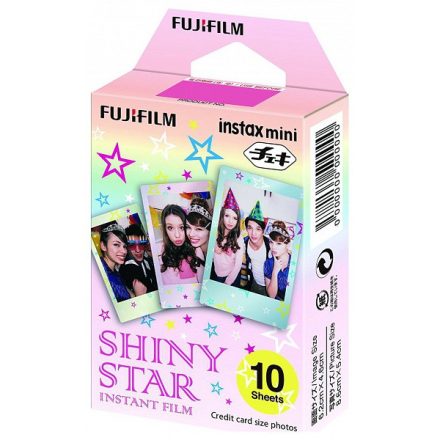 Fujifilm Instax Mini Shiny Star fotópapír (10 lap)