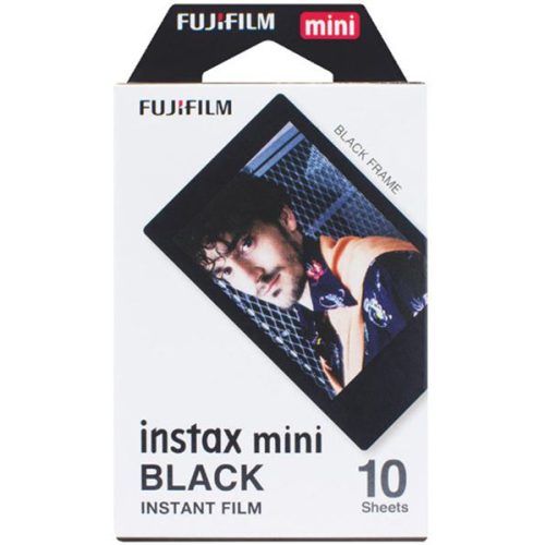 Fujifilm Instax Mini Black fotópapír (10 lap)