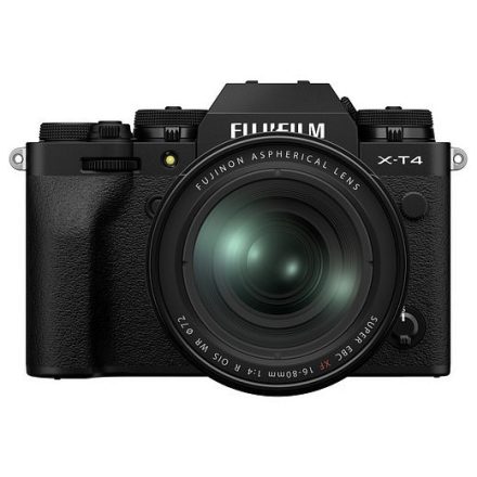 Fujifilm X-T4 kit (XF 16-80mm f/4 R OIS WR) (fekete)