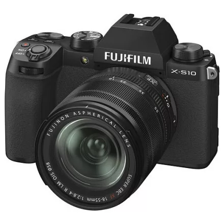 Fujifilm X-S10 kit (18-55mm f/2.8-4 R) (fekete) (használt)