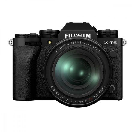Fujifilm X-T5 kit (XF 16-80mm f/4 R OIS WR) (fekete)