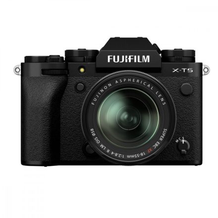 Fujifilm X-T5 kit (XF 18-55mm f/2.8-4 R) (fekete)