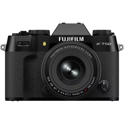  Fujifilm X-T50 MILC fényképezőgép kit (XF 16-50mm f/2.8-4.8) (fekete) (használt)