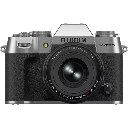 Fujifilm X-T50 kit (XF 16-50mm f/2.8-4.8) (ezüst)