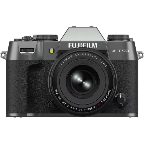 Fujifilm X-T50 kit (XF 16-50mm f/2.8-4.8) (szénszürke)