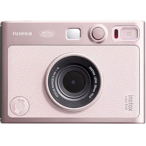   Fujifilm instax mini Evo hibrid instant fényképezőgép Gentle Rose (rózsaszín)