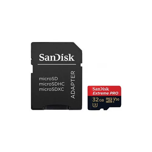   SanDisk Mobile Extreme PRO microSDHC V30, A2 32GB + adapter (173427)