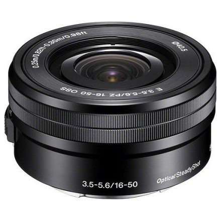 Sony E PZ 16-50mm f/3.5-5.6 OSS (fekete) (használt)